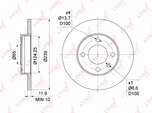 Brake Disc (BN-1191)