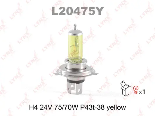 Bulb, front fog light (L20475Y)