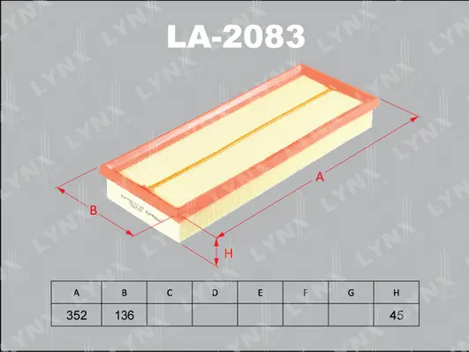 Air Filter (LA-2083)