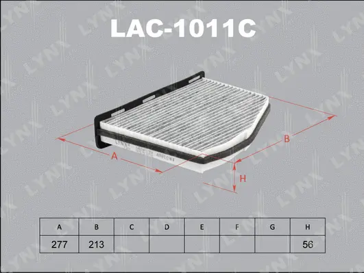 Filter, cabin air (LAC-1011C)