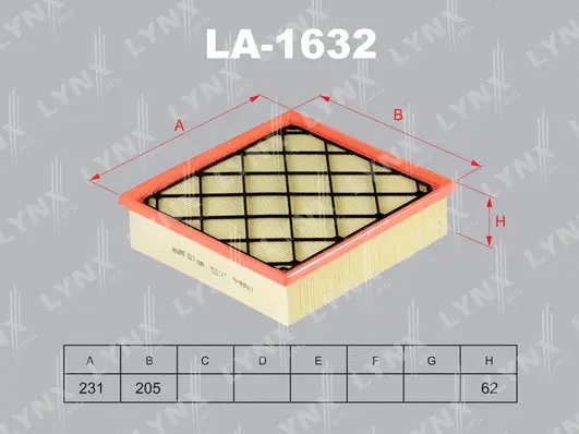 Air Filter (LA-1632)