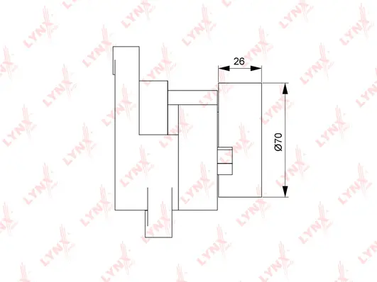 Belt Tensioner, V-ribbed belt