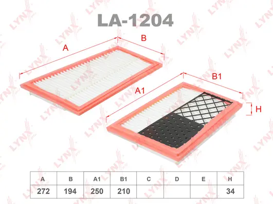 Air Filter (LA-1204)
