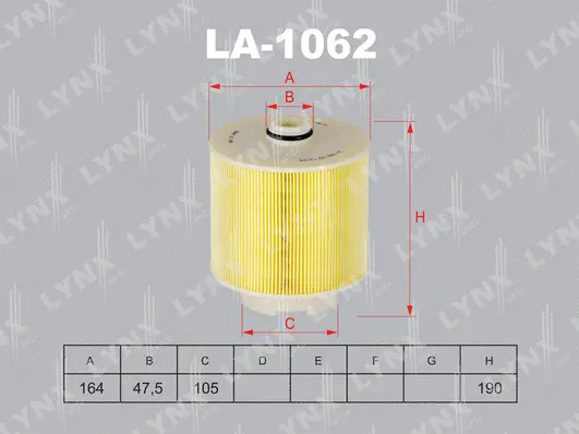 Air Filter (LA-1062)