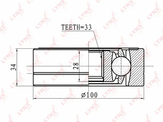 Joint Kit, drive shaft (CI-8015)
