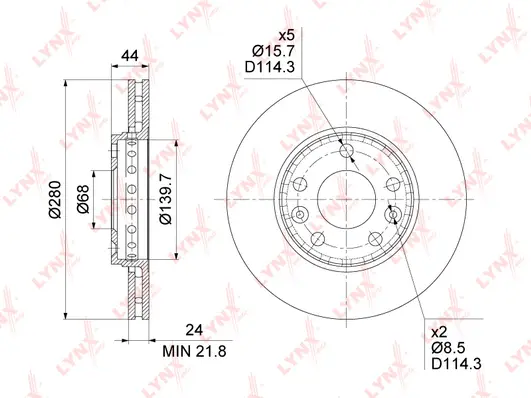 Brake Disc (BN-1415)