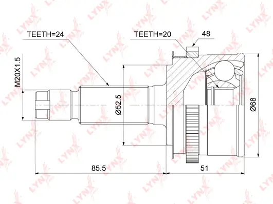 Joint Kit, drive shaft