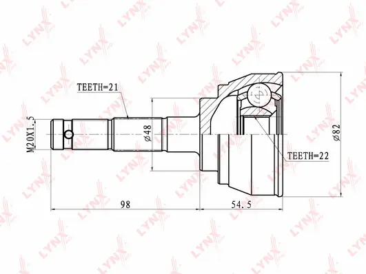 Joint Kit, drive shaft (CO-5730)
