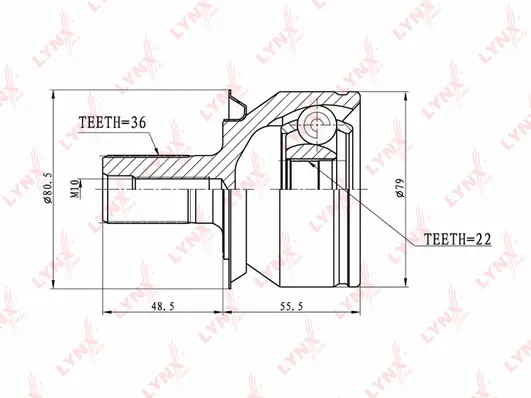 Joint Kit, drive shaft (CO-5102)