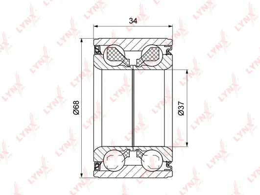 Wheel Bearing Kit (WB-1519)
