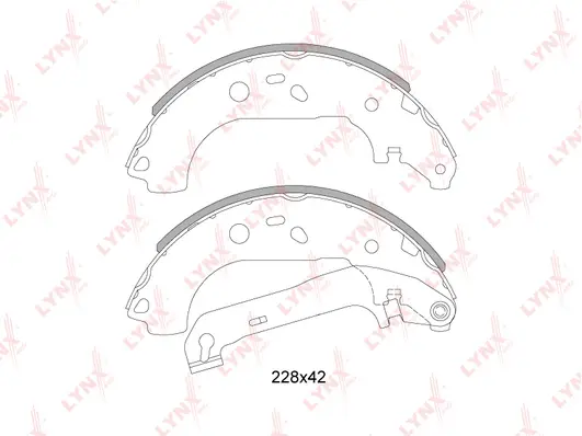 Brake Shoe Set (BS-3004)