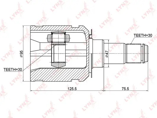 Joint Kit, drive shaft (CI-3721)