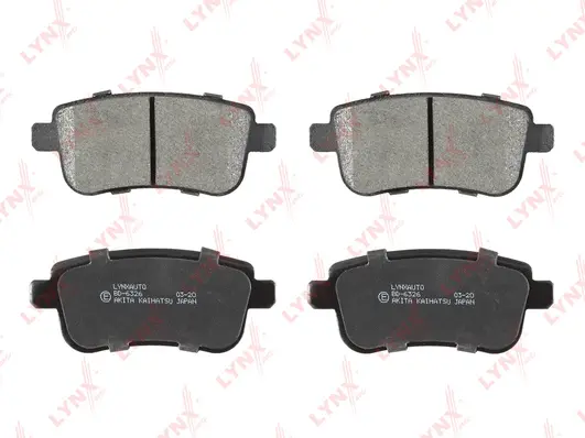 Brake Pad Set, disc brake (BD-6326)