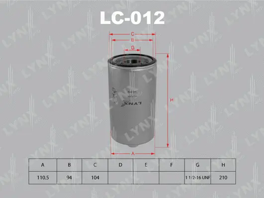 Oil Filter (LC-012)