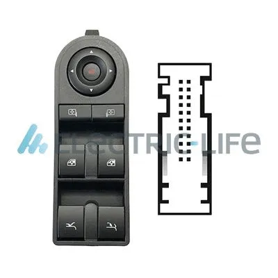 Switch, window regulator (ZROPB76005)