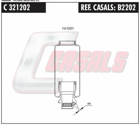 Bellow, driver cab suspension (B2202)
