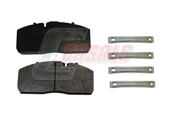 Brake Pad Set, disc brake (BKM340)