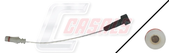 Warning Contact, brake pad wear (50172)