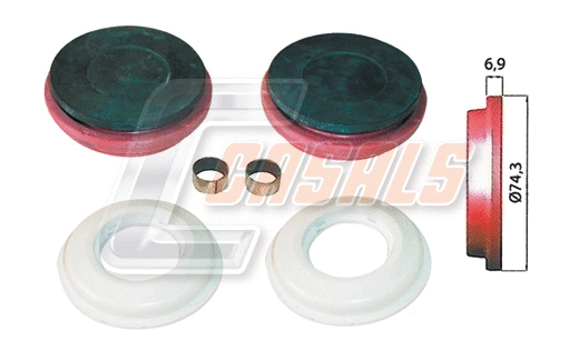 Repair Kit, brake caliper (MD438)