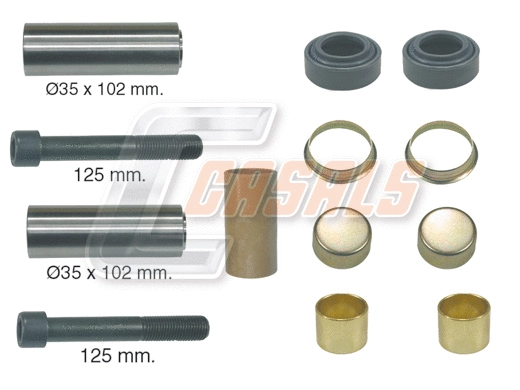 Repair Kit, brake caliper (MD521)
