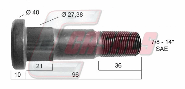 Wheel Stud (21307)