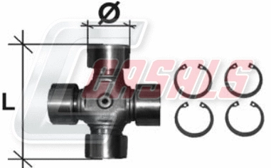 Joint, propshaft (CR25)