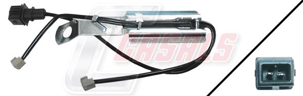 Warning Contact, brake pad wear (50200)