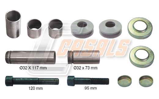 Repair Kit, brake caliper (MD545)