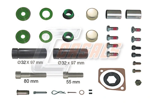 Repair Kit, brake caliper (MD868)