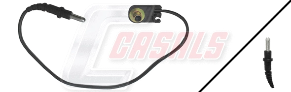Warning Contact, brake pad wear (50036)