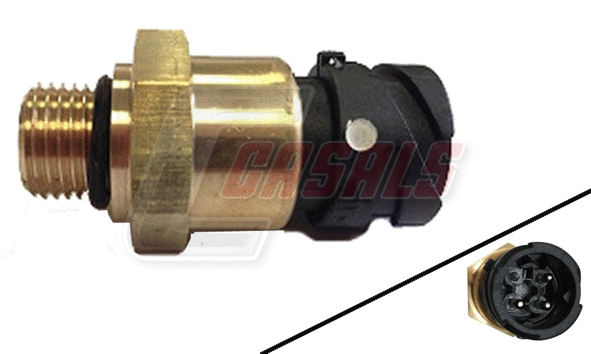 Sensor, oil pressure (65102)