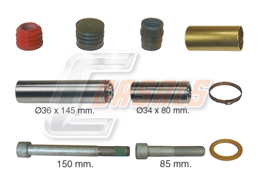 Repair Kit, brake caliper (MD422)