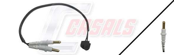 Warning Contact, brake pad wear (50024)
