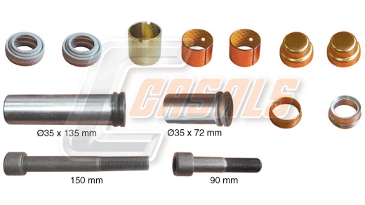 Repair Kit, brake caliper (MD568)