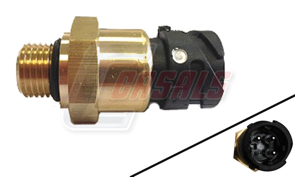 Sensor, oil pressure (65101)