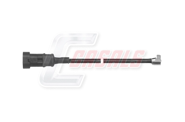 Warning Contact, brake pad wear (50279)
