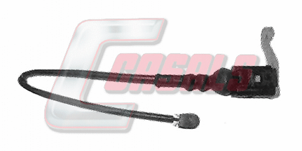 Warning Contact, brake pad wear (50125)