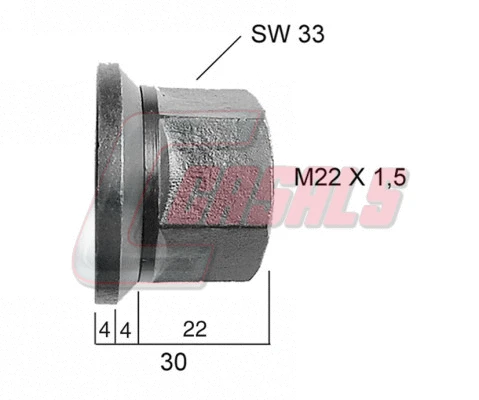 Wheel Stud (21261)