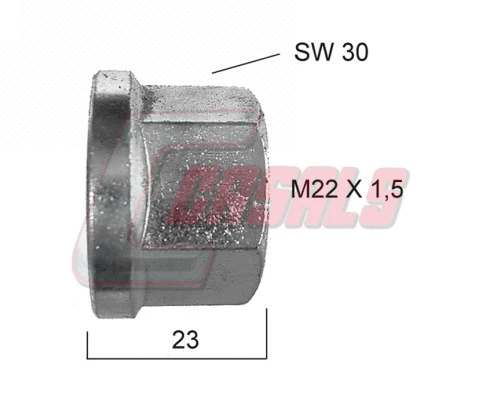 Wheel Nut (21195)