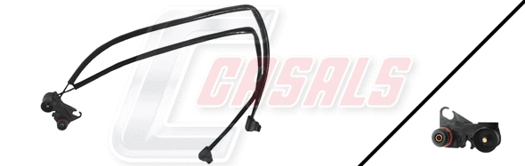 Warning Contact, brake pad wear (50115)