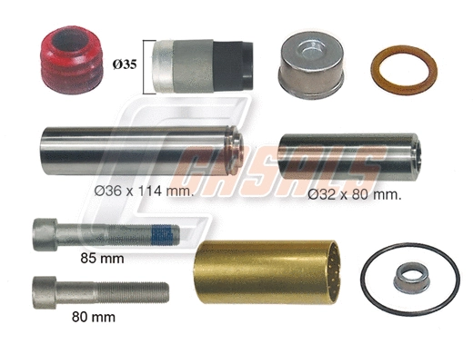 Repair Kit, brake caliper (MD426)