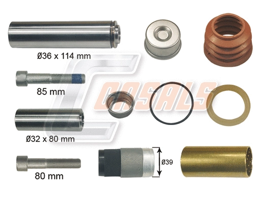 Repair Kit, brake caliper (MD421)