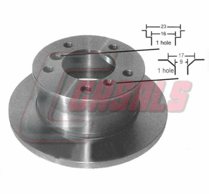 Brake Disc (55204)