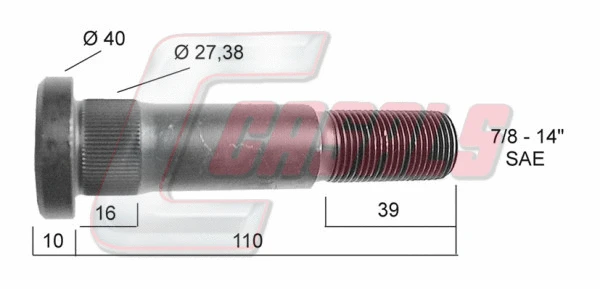 Wheel Stud (21309)