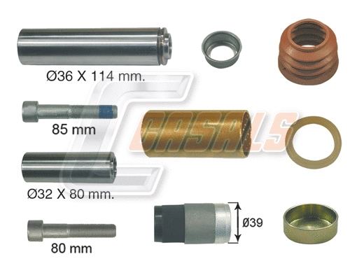Repair Kit, brake caliper (MD424)