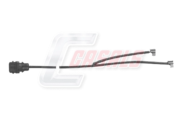 Warning Contact, brake pad wear (50285)