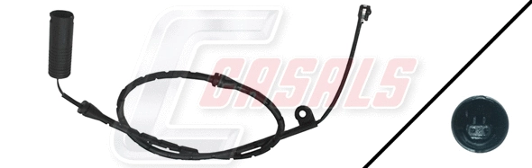 Warning Contact, brake pad wear (50127)