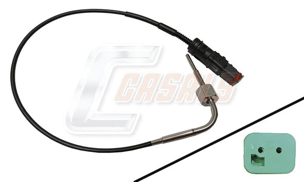 Sensor, exhaust gas temperature (65584)