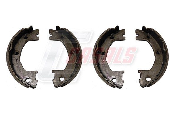 Brake Shoe Set, parking brake (3704)