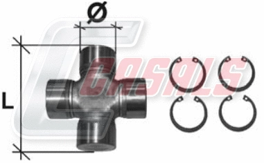 Joint, propshaft (CR23)